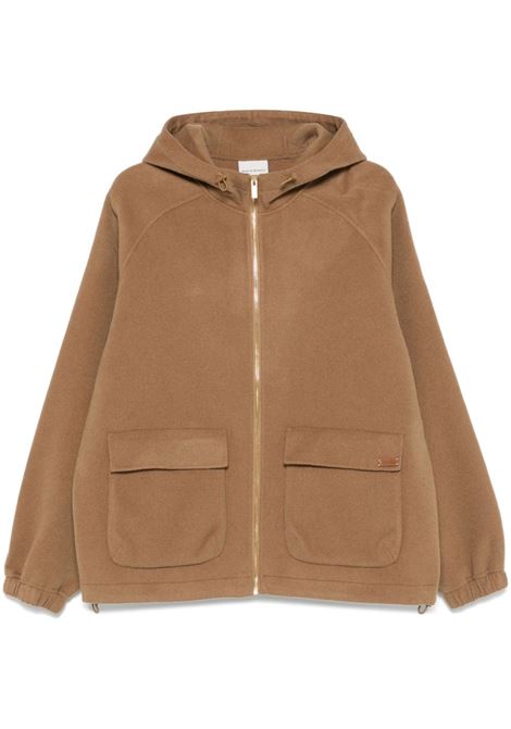 Brown La Veste à Capuche Laine jacket Drôle de monsieur - men